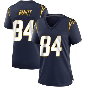 Women's Stone Smartt Los Angeles Chargers Game Navy Team Color Jersey