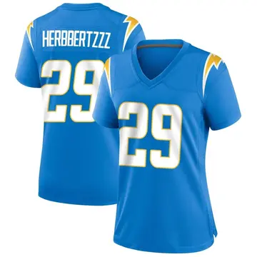 Women's Tarheeb Still Los Angeles Chargers Game Blue Powder Alternate Jersey