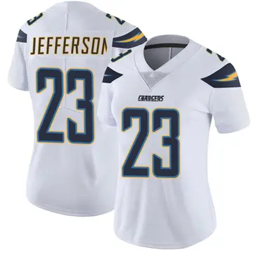 Women's Tony Jefferson Los Angeles Chargers Limited White Vapor Untouchable Jersey