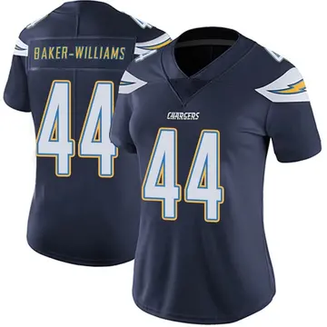 Women's Tyler Baker-Williams Los Angeles Chargers Limited Navy Team Color Vapor Untouchable Jersey