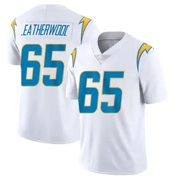 Youth Alex Leatherwood Los Angeles Chargers Limited White Vapor Untouchable Jersey