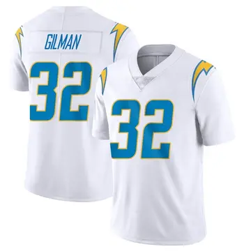 Youth Alohi Gilman Los Angeles Chargers Limited White Vapor Untouchable Jersey