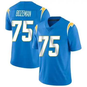 Youth Bradley Bozeman Los Angeles Chargers Limited Blue Powder Vapor Untouchable Alternate Jersey