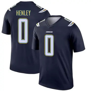 Youth Daiyan Henley Los Angeles Chargers Legend Navy Jersey