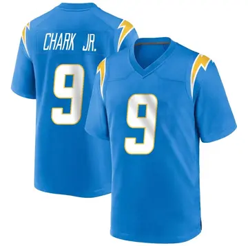 Youth DJ Chark Jr. Los Angeles Chargers Game Blue Powder Alternate Jersey