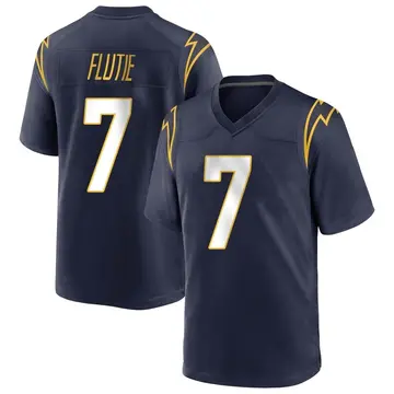 Nike Zander Horvath Los Angeles Chargers Game White Jersey - Youth