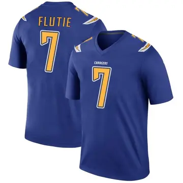 Youth Doug Flutie Los Angeles Chargers Legend Royal Color Rush Jersey