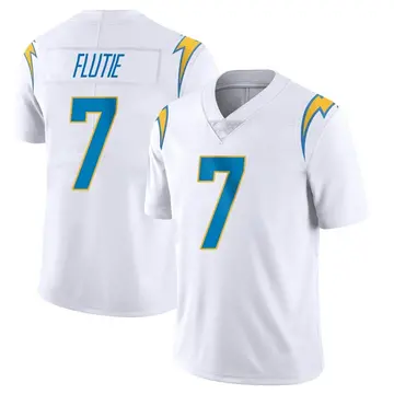 Youth Doug Flutie Los Angeles Chargers Limited White Vapor Untouchable Jersey