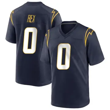 Youth Isaac Rex Los Angeles Chargers Game Navy Team Color Jersey