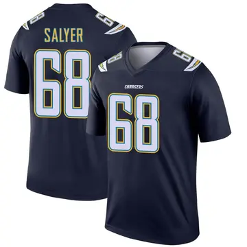 Youth Jamaree Salyer Los Angeles Chargers Legend Navy Jersey