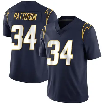 Youth Jaret Patterson Los Angeles Chargers Limited Navy Team Color Vapor Untouchable Jersey