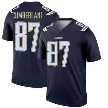 Youth Jeff Cumberland Los Angeles Chargers Legend Navy Jersey