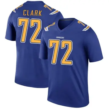 Youth Jerrod Clark Los Angeles Chargers Legend Royal Color Rush Jersey