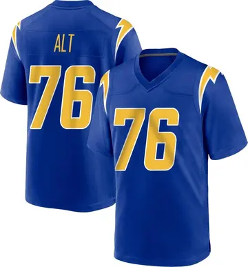 Youth Joe Alt Los Angeles Chargers Game Royal 2nd Alternate Jersey