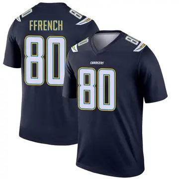 Youth Maurice Ffrench Los Angeles Chargers Legend Navy Jersey