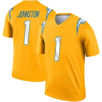 Youth Quentin Johnston Los Angeles Chargers Legend Gold Inverted Jersey