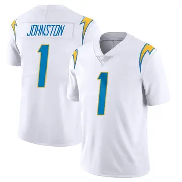 Youth Quentin Johnston Los Angeles Chargers Limited White Vapor Untouchable Jersey