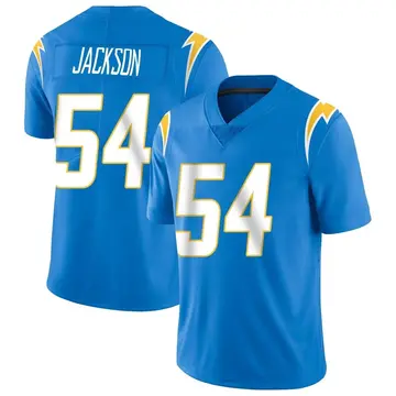 Youth Savion Jackson Los Angeles Chargers Limited Blue Powder Vapor Untouchable Alternate Jersey