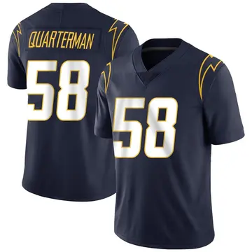 Youth Shaquille Quarterman Los Angeles Chargers Limited Navy Team Color Vapor Untouchable Jersey