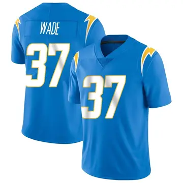 Youth Shaun Wade Los Angeles Chargers Limited Blue Powder Vapor Untouchable Alternate Jersey