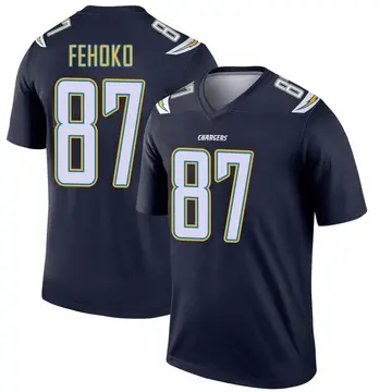 Youth Simi Fehoko Los Angeles Chargers Legend Navy Jersey