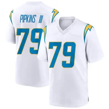 Los Angeles Chargers Trey Pipkins 2019 Nfl Draft White Game Jersey -  Bluefink