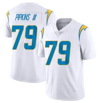 Youth Trey Pipkins III Los Angeles Chargers Limited White Vapor Untouchable Jersey