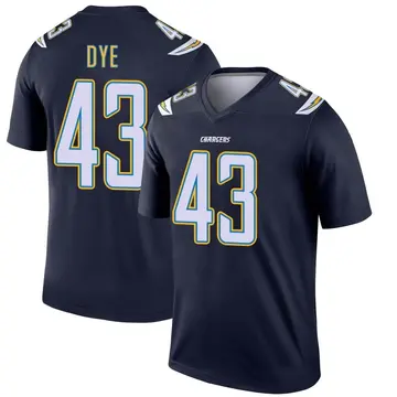 Youth Troy Dye Los Angeles Chargers Legend Navy Jersey