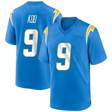 Youth Younghoe Koo Los Angeles Chargers Game Blue Powder Alternate Jersey